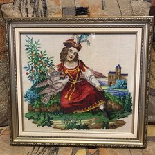 Работа «"Девочка с птицей"»