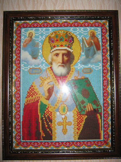 Работа «Образ Николай Чудотворец»