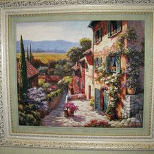 Работа «"Весна в Италии", диз. схемы Бысько Ростислав»