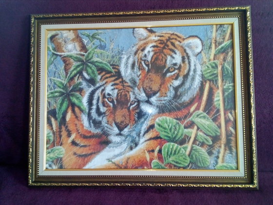 Работа «Тигры»