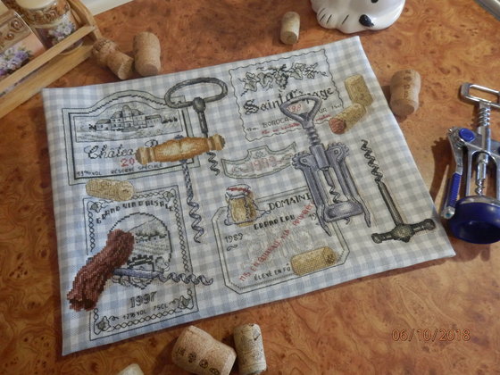 Работа «Сэмплер "Винный аксессуар".»