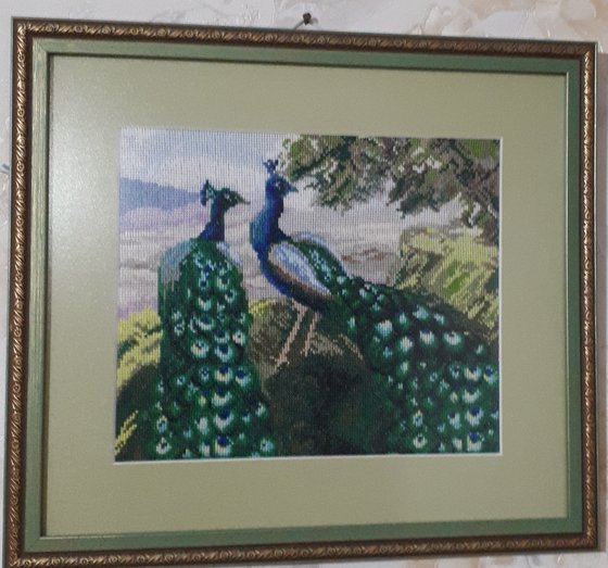 Работа «Павлины»