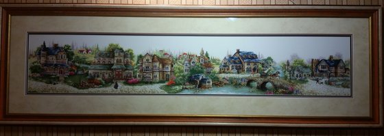 Работа «Зеленая деревенька»