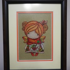 Работа «Девочка Осень»