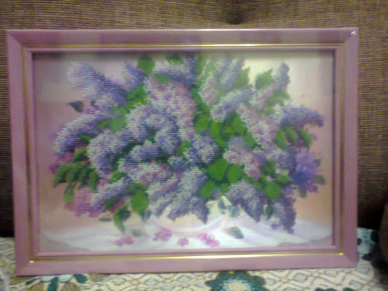 Работа «Букет сирени.»