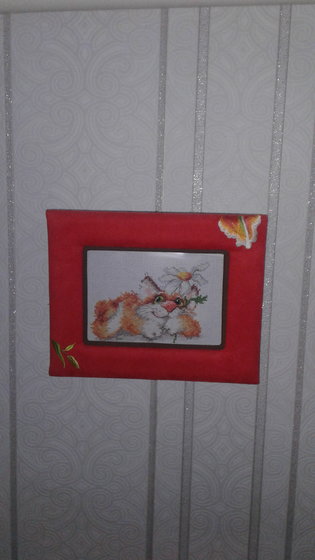 Работа «кот рыжик»