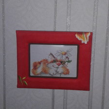 Работа «кот рыжик»