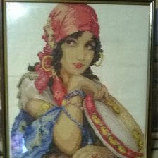 Работа «она гадает на таро»