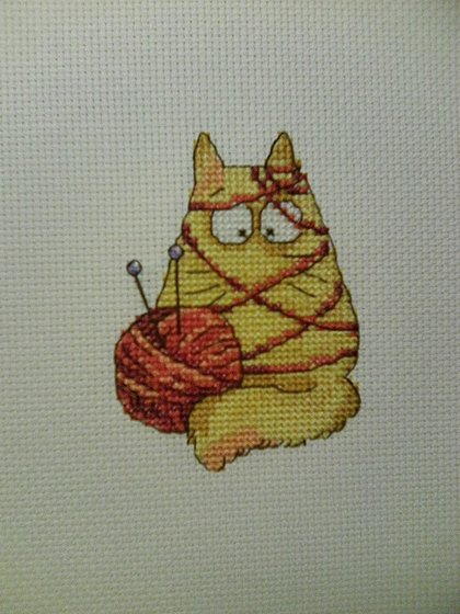 Работа «Кошковязание»