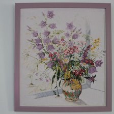 Работа «Полевые цветы»