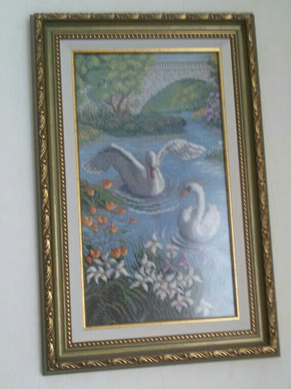 Работа «Лебединая верность»