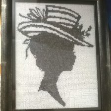 Работа «Силуэт»