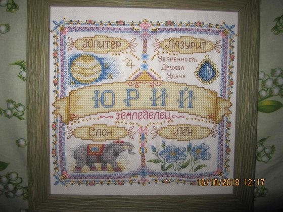 Работа «Оберег " Юрий "»