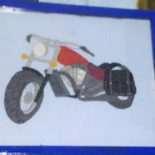 Работа «Moto roja»