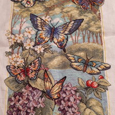 Работа «Лес бабочек»