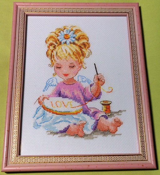 Работа «Маленькая рукодельница.»