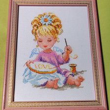 Работа «Маленькая рукодельница.»