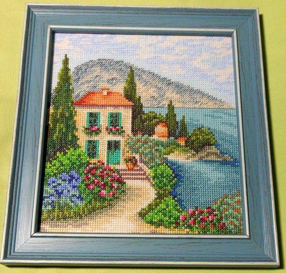 Работа «Домик в Гурзуфе.»