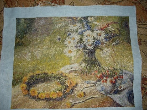 Работа «"После утренней прогулки" О.Воробьёва вариант1»