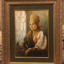 Работа «Русская красавица»