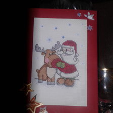 Работа «новогодняя открытка»