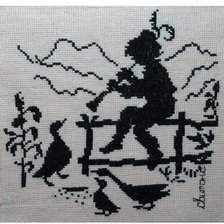 Работа «Мальчик с дудочкой»