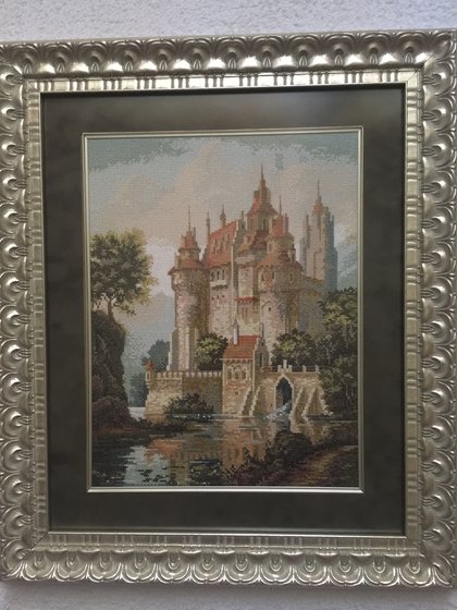 Работа «Замок в горах.»