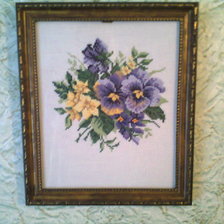 Работа «Фиалки»