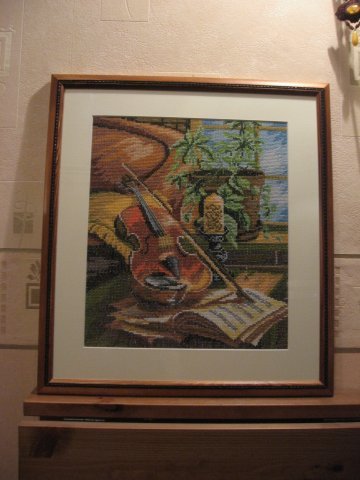 Работа «Скрипка»