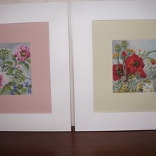 Работа «Lanarte - Пионы и Маки»