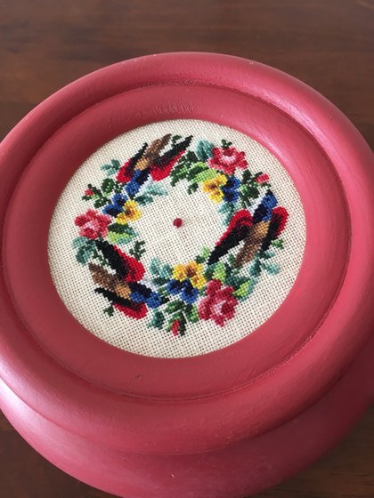 Работа «Небесные Ласточки - шкатулка»