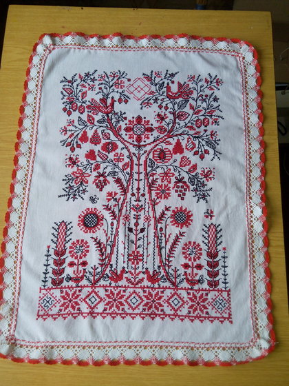 Работа «Алтарный плат "Макошь"»