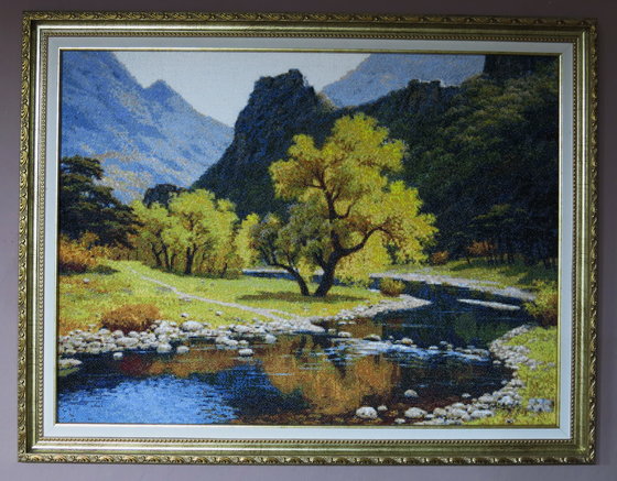 Работа «Ручей в горах»