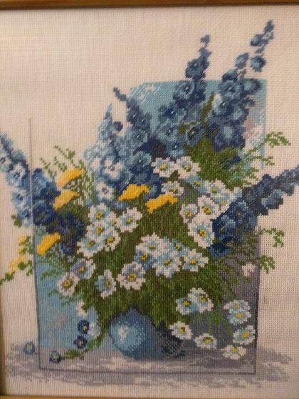 Работа «лето в вазе»