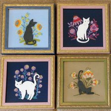 Работа «Кошка.»