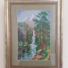 Работа «Молочный водопад на Рице»