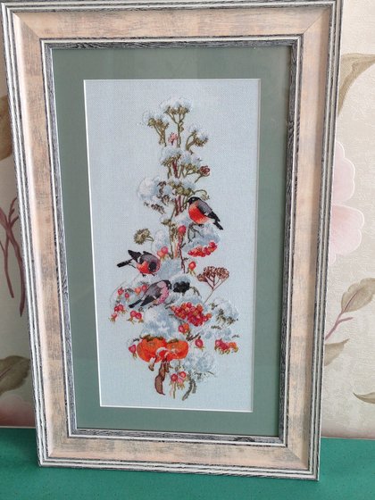 Работа «Зимняя композиция»