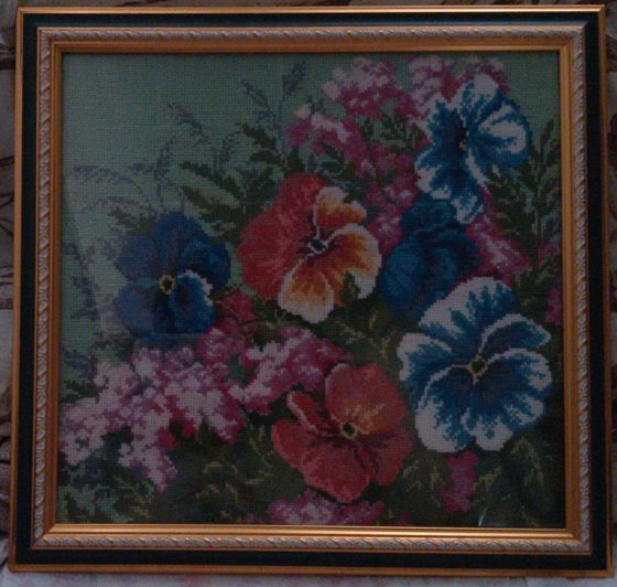 Работа «букет цветов»