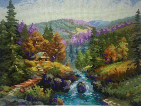 Работа «Горная долина»