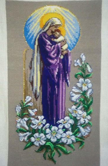 Работа «Дева Мария с Иисусом.»