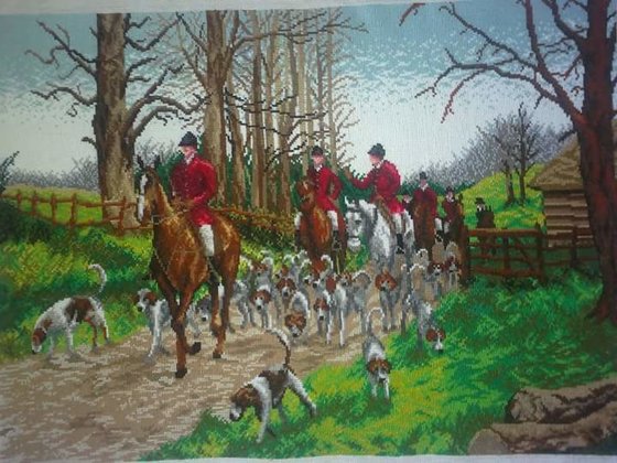 Работа «Охота.»