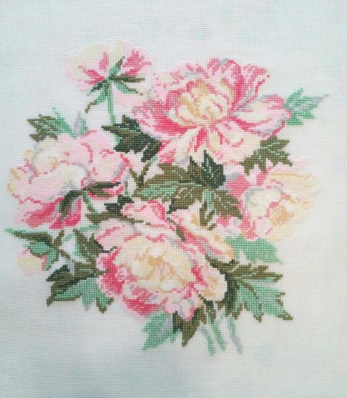 Работа «Пионы»