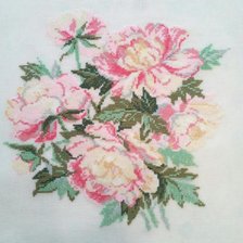 Работа «Пионы»