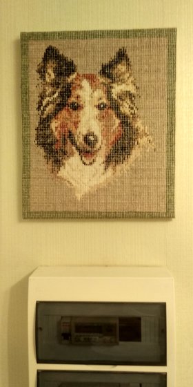 Работа «Моя первая вышивка (вблизи)»