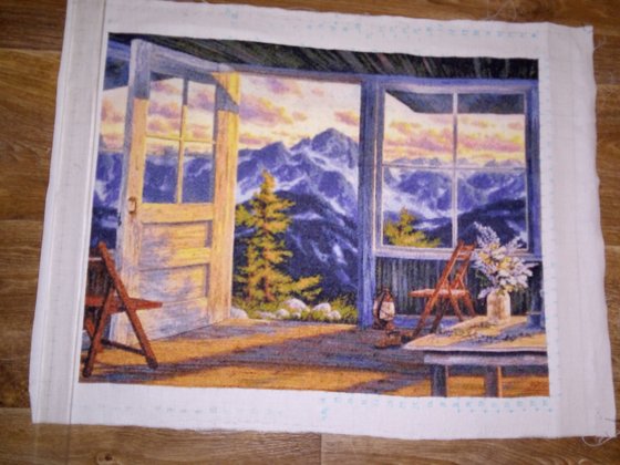 Работа «окно в небо ( Химера)»