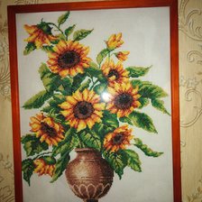 Работа «Подсолнухи»