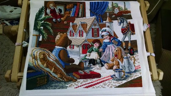 Работа «Чаювання (Dimensions)»