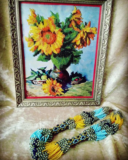 Работа «Українські соняхи»