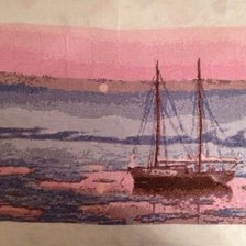 Работа «Розовый рассвет.»