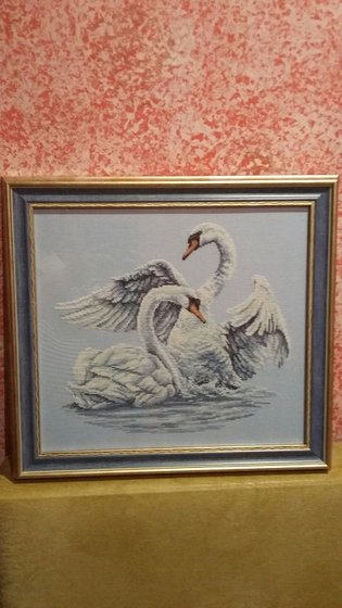 Работа «Лебединая верность»